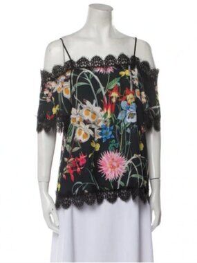 Delfi Collective Lucy Floral Lace-Trim